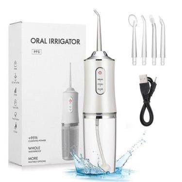 Imagem de Aparelho Higiene Dental Bucal Jato dÁgua Portátil - Oral Irrigator