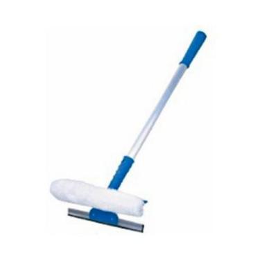 Imagem de Rodo Limpa Vidros 25 Cm Com Luva E Cabo 50 Cm Bralimpia