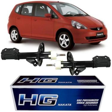 Imagem de Par de Amortecedor Dianteiro Honda Fit 2003 a 2008 Nakata, AMORTECEDOR