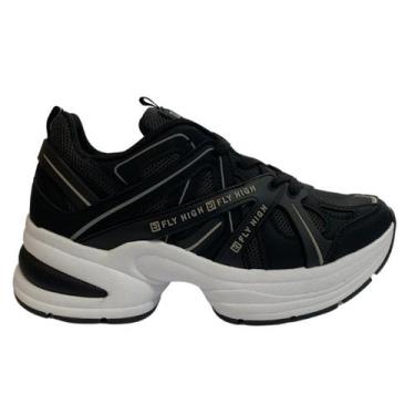 Imagem de Tênis Ramarim 2581131 Feminino Preto confortável, 36
