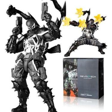 Imagem de Boneco Venom Articulado Com Acessorios Brinquedo Movel Filme - ACTION 