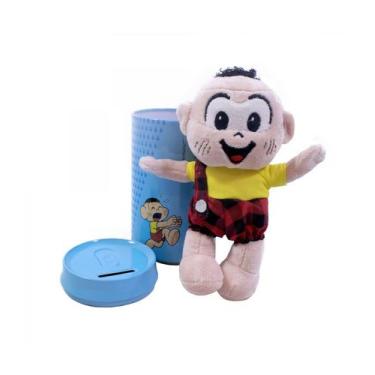 Imagem de Cofre com boneco cascao turma da monica - produto licenciado - Tasco