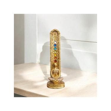 Imagem de Incensário Porta Incenso Vertical 7 Chakras Buda da Meditação - BRATEL