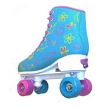 Imagem de Patins Quatro Rodas Roller Skate Ajustável (39 - 42) RL07A - Fênix Bri