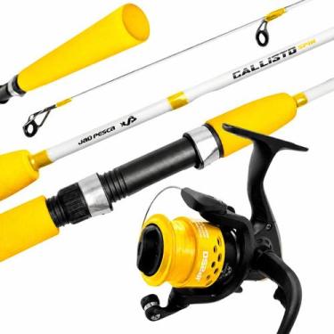 Imagem de Kit Vara Callisto 20 Lb 2 Partes + Molinete Jp250 5.1:1 - Jaú Pesca, A