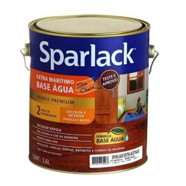 Imagem de Verniz Acetinado Base Agua Extra Maritimo Balance Sparlack Natural 3.6
