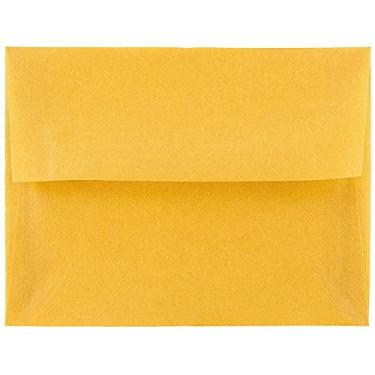 Imagem de Envelopes de Velo Translúcido Dourado com Papel JAM, 50 Per Pack, A2