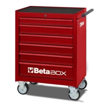 Imagem de Carrinho de Ferramentas Beta C04-BOX 6 Gavetas Vermelho, Vermelho