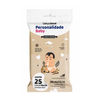 Imagem de Lenço Umedecido Nasal Baby Personalidade 25 Unidades - Eurofral