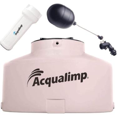 Imagem de Caixa D'água Água Limpa 500132 com Bóia e Filtro de Sedimentos 1000L Branco Acqualimp