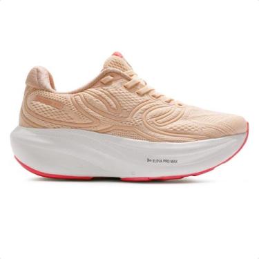 Imagem de Tênis Olympikus Corre Max Feminino, 36, Rosa claro, Branco
