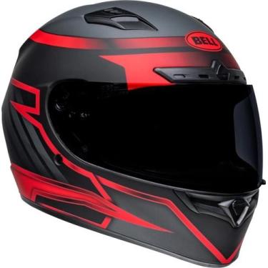 Imagem de Capacete bell qualifier dlx raiser matte preto vermelho 56 - BELL HELM