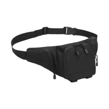 Imagem de Bolsa De Cintura Esportiva Masculina Impermeável Para Transporte Discr