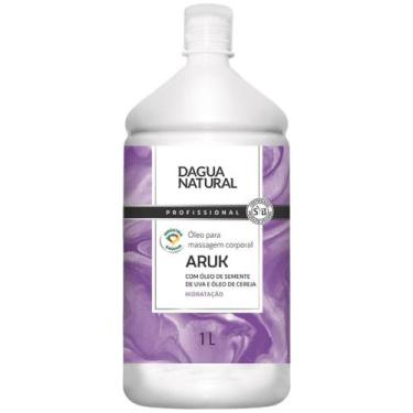Imagem de Oleo Massagem Corporal Aruk Dagua Natural Semente Uva Cereja Hidrataca