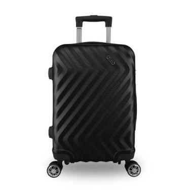 Imagem de Mala Bordo Viagem Bagagem 10kg ABS Rígido Rodinhas 360 ANAC - Allabard