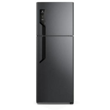Imagem de Geladeira/Refrigerador Electrolux Frost Free Duplex Black Inox Look 48
