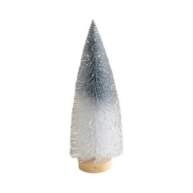Imagem de Mini Árvore De Natal Artificial De Pinheiro Nevado Para Decoração De M