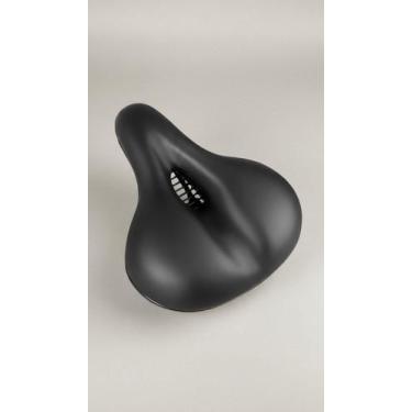 Imagem de Selim Bicicleta Gel Conforto Molas Vazado Segurança - Congratulations 
