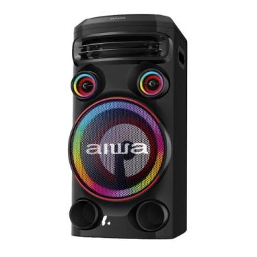 Imagem de Torre de Som AIWA T1W 02 1600W 1Woofer10 BT RGB USB FM DJ Preta