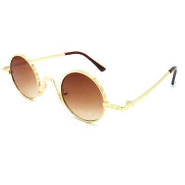 Imagem de Óculos Solar Prorider Dourado Com lente Degrade marrom - 18601-Unissex