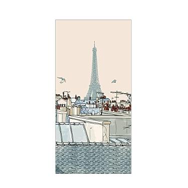 Imagem de WSWJDW Película de janela de privacidade fosca Vitral para decoração de parede de interiores adesivos de janela Adesivos de vidro Película de porta de chuveiro sem cola, 7