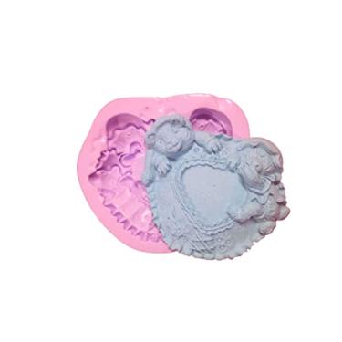 Imagem de Confeitaria dos moldes, F915 MOLDE DE SILICONE URSOS NATAL CONFEITARIA ARTESANATO