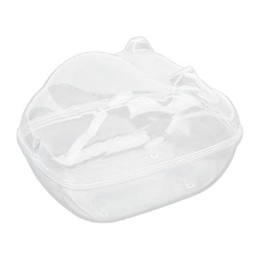 Imagem de Casa de banho gerbil, casa de banho para hamster, aparência bonita e simples para pequenos animais de estimação, banhos de hamster sírio(ampla)