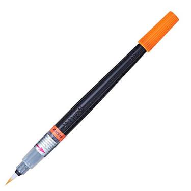 Imagem de Pentel Color Brush Caneta Pincel Aquarela, Laranja, 3.6 ml