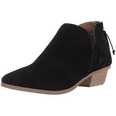 Imagem de Bota feminina Kenneth Cole REACTION de salto baixo e lateral, Preto, 9