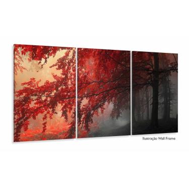 Imagem de Quadro Decorativo Paisagens Flores Campos em tecido120x60 mo