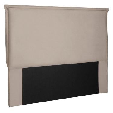 Imagem de Cabeceira Casal 1,40m Veneza Suede Bege