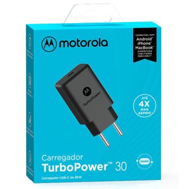 Imagem de Carregador De Parede Motorola Turbo Power 30W - Sem Cabo