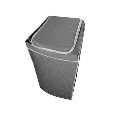 Imagem de Capa Máquina Brastemp Flanelada Grossa 9Kg 10Kg 11Kg Preta