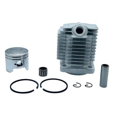 Imagem de Kit Cilindro Pistão e Anéis 44mm Para Mini Moto e Quadriciclo 49cc Alta Resistência e Desempenho Estável