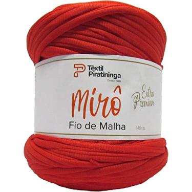 Imagem de Fio De Malha, Piratininga, Vermelho, Mirô Premium, Rolo de 140 Metros