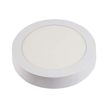 Imagem de Painel De Sobrepor Home Led Redondo 12W Llum Bronzearte Home Led Bivolt Branco