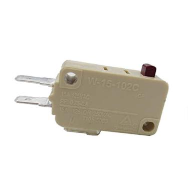 Imagem de 10 peças forno de micro-ondas micro chave de três pinos, interruptor de porta de micro-ondas W-15-102C 202C 302C (W-105-102C)