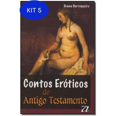 Imagem de Kit 5 Livro Contos Eroticos Do Antigo Testamento