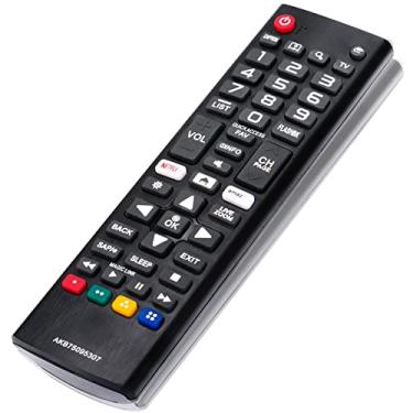 Imagem de Novo controle remoto AKB75095307 substituído para LG Television 43UJ6500 49UJ6500 65UJ6540 55UJ6580 75UJ6520 55UJ6520 43UJ6560 43LJ5500-UA 43LJ550M-UB 43LJ5550-UC 43UJ6050-UC 43UJ6200-UA UJ6300-UA UJ6300-UJ6300-UA UJ6307