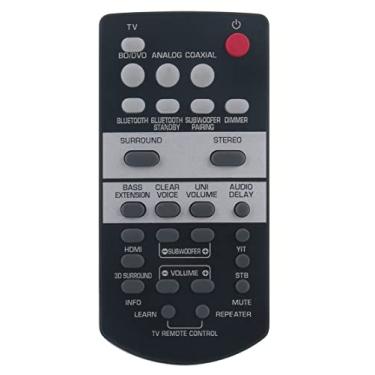 Imagem de Controle remoto substituído adequado para Yamaha Soundbar YAS-103 YAS-107 YAS-108 YAS 1080 YAS-207 YAS 106 YAS-203 ATS-1070 ATS-1060 YAS-105 ZV28960 ZV289600 ATS ATS S-1080 ATS-1030 YAS-93 FSR66 ZJ78750