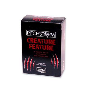 Imagem de Pitchstorm Creature Feature : Expansion for The Card Game of Pitching Horrible Movie Ideas to The Worst Executives | for Teens and Adults, 100 Card Deck, 3 - 12 Players, Ages 14+