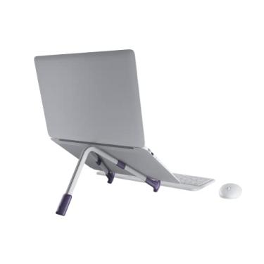 Imagem de LiteStand Note - Suporte para Notebook - Octoo, Ice Silver/Roxo