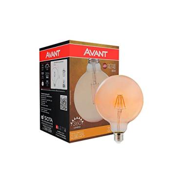 Imagem de Lâmpada Retro Globo LED, 4W, Luz âmbar 2200K, Bivolt, Avant