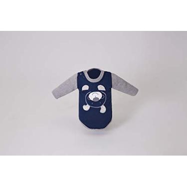 Imagem de Mini ID Body Manga Longa Marinho Grande