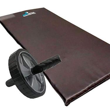 Imagem de Kit Colchonete Profissional + Roda Abdominal