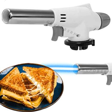 Imagem de Maçarico Culinário Portátil Profissional De Cozinha Gourmet Multiuso Com Regulagem De Chama Fogo Para Culinária
