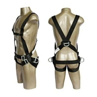 Imagem de Kit Cinto Paraquedista + Talabarte Corda 12Mm Dg6002Dg9200