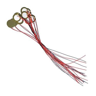 Imagem de Generic 15 peças 35mm piezo amplificador discos acessórios 250mm fio instalar facilmente captador acústico transdutor durável para guitarras acústicas