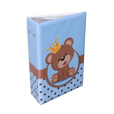 Imagem de Pirlim Foto, Álbum Fotográfico Para 500 Fotos 10x15 - URSINHO PRINCIPE - Infantil Bebê