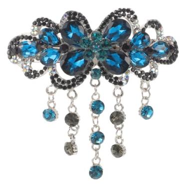 Imagem de Grampo Presilhas De Cabelo De Cristal Presilha De Strass Presilhas De Strass Para Mulheres Presilha De Mola Aperto De Estilo De Cabelo Primavera Senhorita Liga China